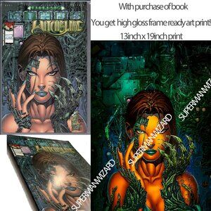 Darkminds Witchblade Comic w free art print